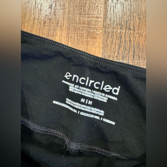 Encircled Black Leggings, Medium - Picture 2 of 4